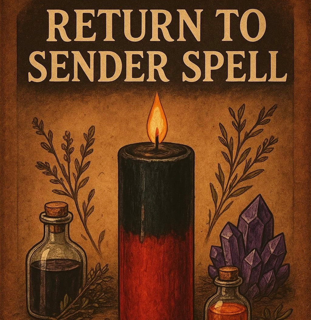Return to Sender + Protection Ritual